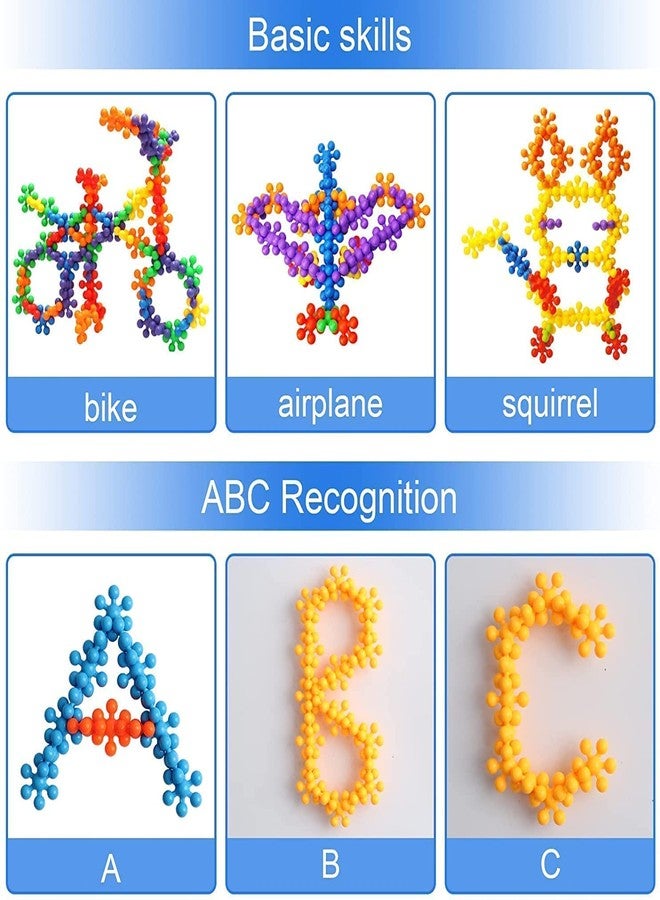 BlackZone� Star Links Interlocking Blocks Educational, Construction Blocks for Kids, Colorful Star Building Blocks Toys for Kids Boys Girls Multicolor for Age 5+ Years (Star Link 200 Pcs) - Image 5
